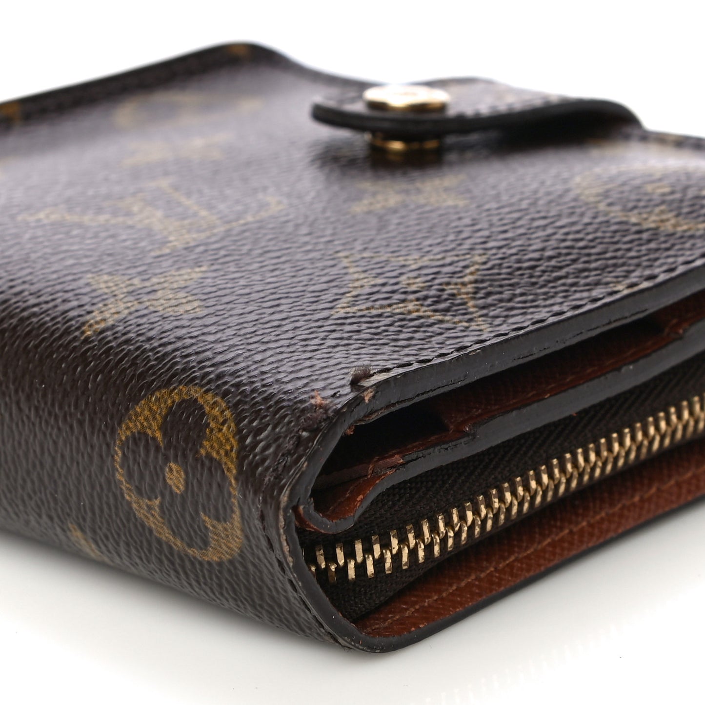 Monogram Compact Zippe Zipped Wallet