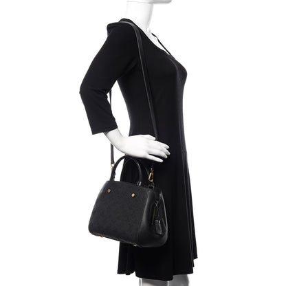 Louis Vuitton Empreinte Montaigne BB Black 2 of 9