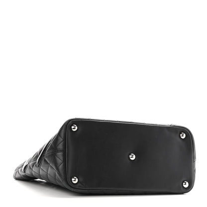 Chanel Calfskin Quilted Large Cambon Tote Black 4 of 11