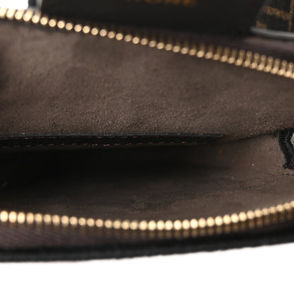 Fendi Fabric Jacquard FF 1974 Cell Pocket Strap You Tobacco Moro Black 5 of 11