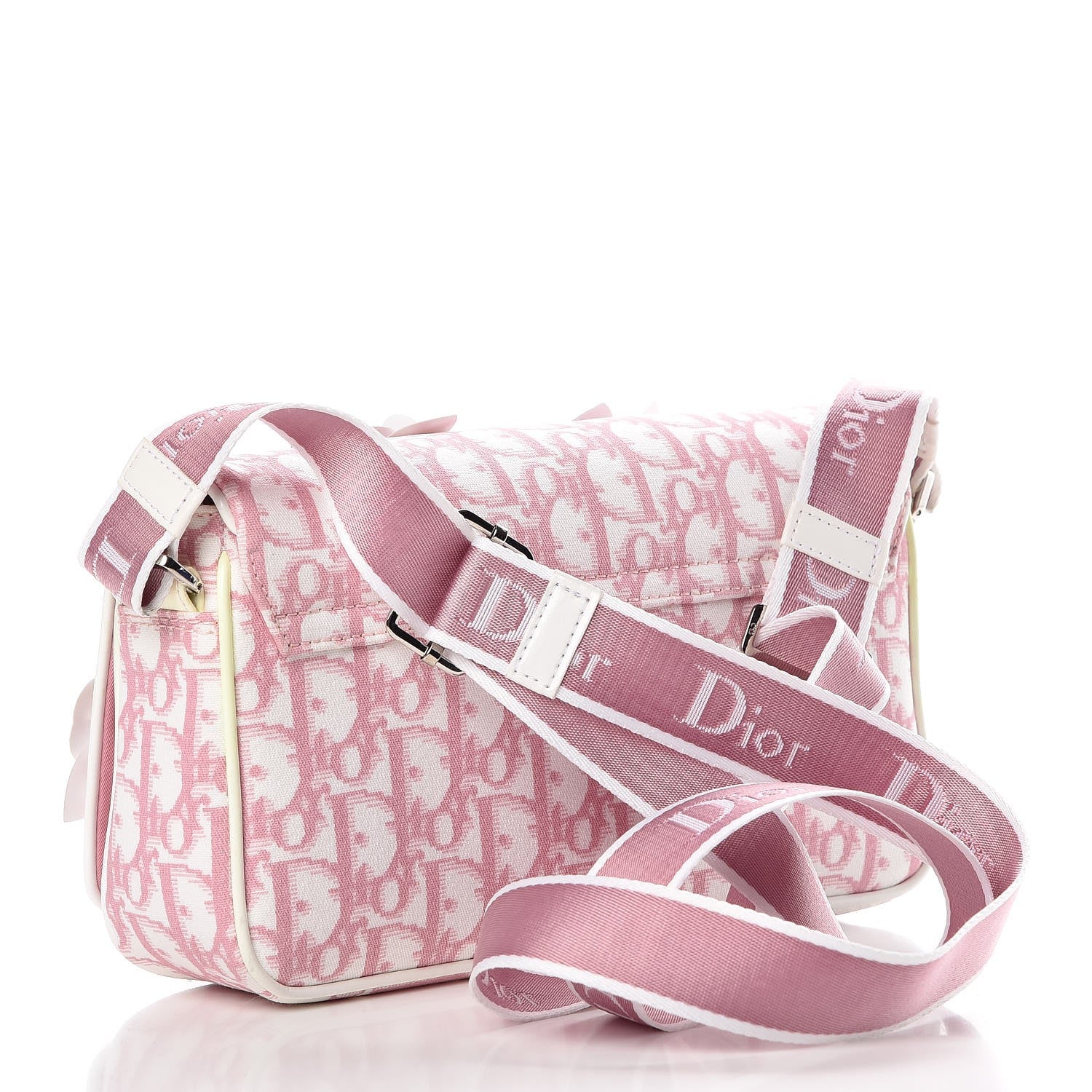 Christian Dior Monogram Girly Shoulder Bag Pink 3 of 18