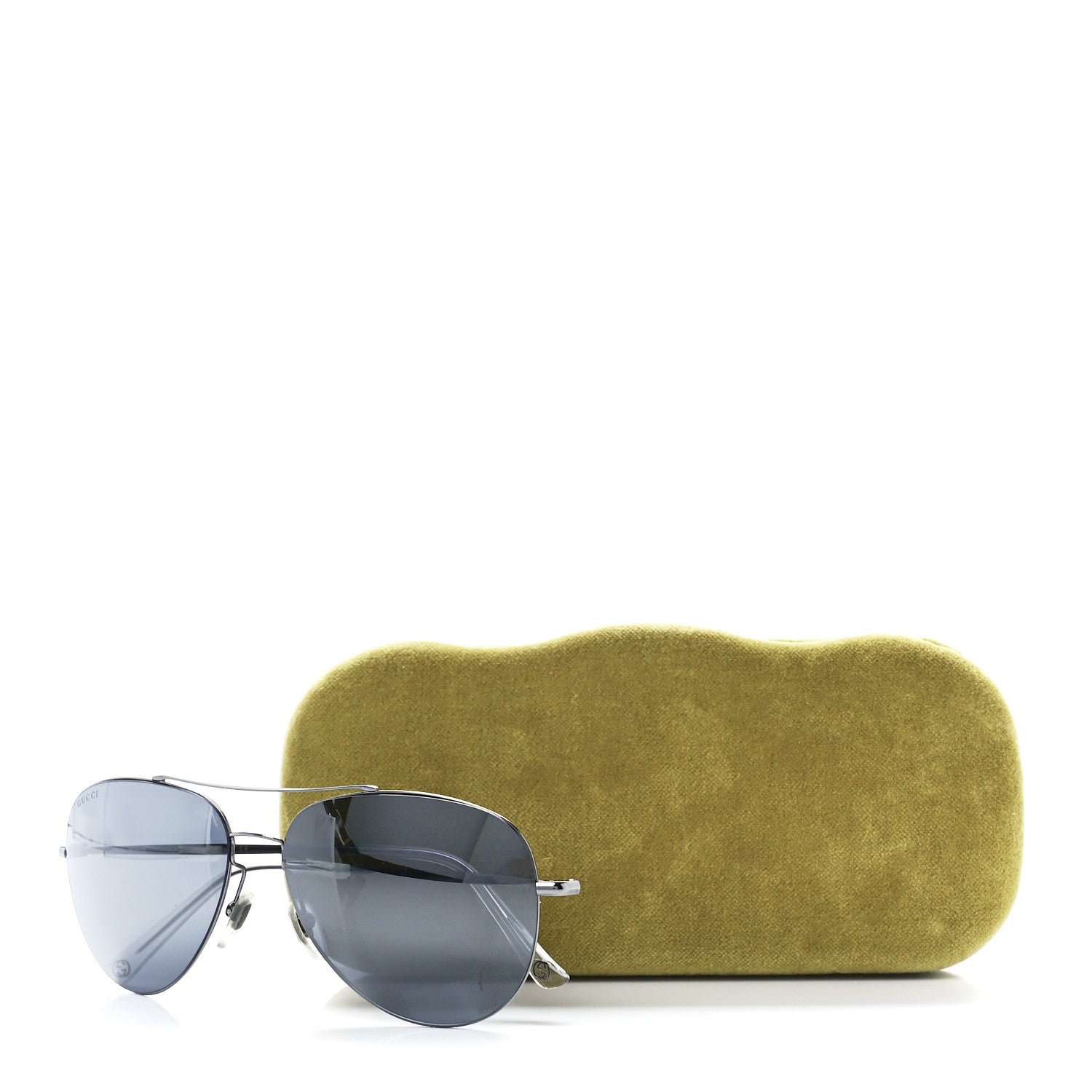 Gucci Aviator GG0500S Sunglasses Grey 8 of 8