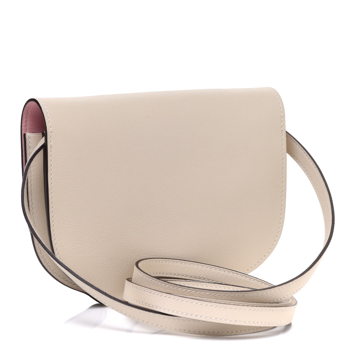 Hermes Swift Mini Convoyeur Craie Rose Sakura 3 of 8