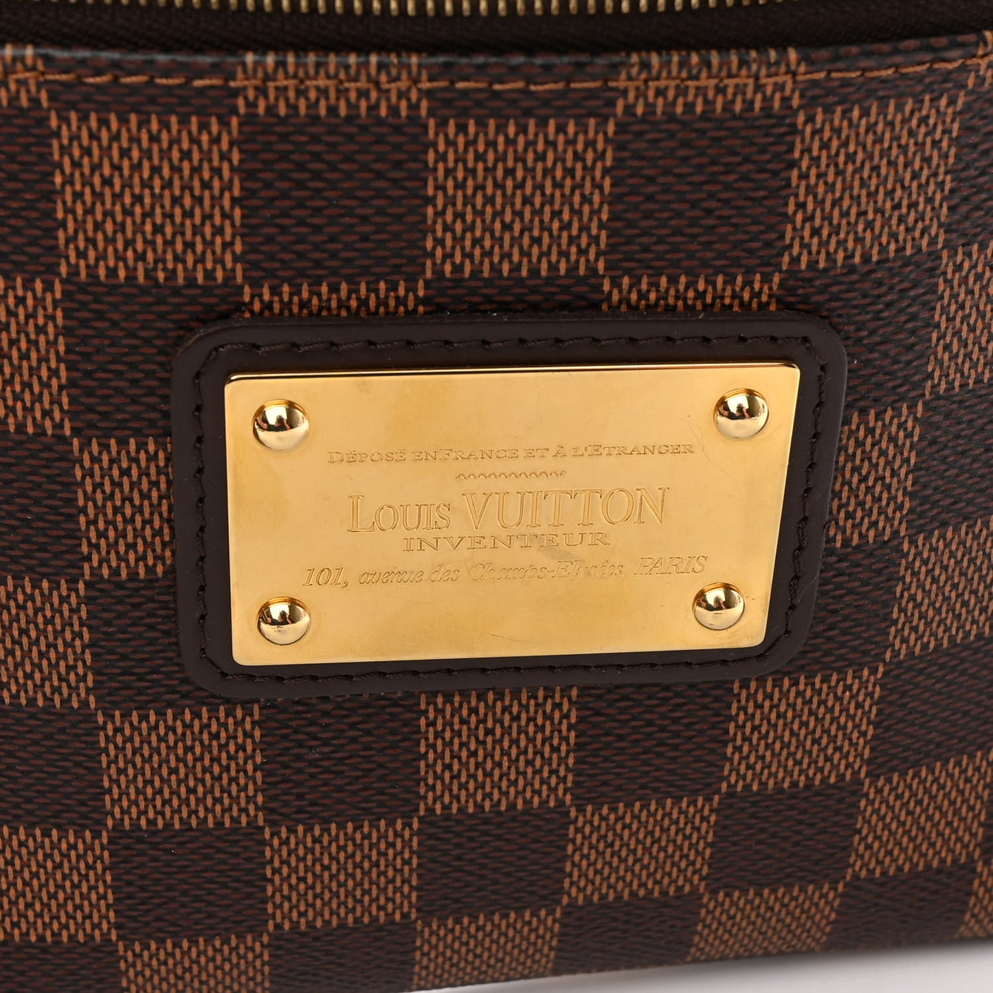 Damier Ebene Eva Clutch