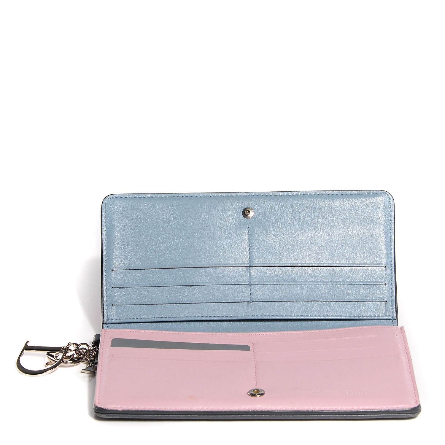 Christian Dior Lambskin Cannage Rendezvous Wallet 5 of 7