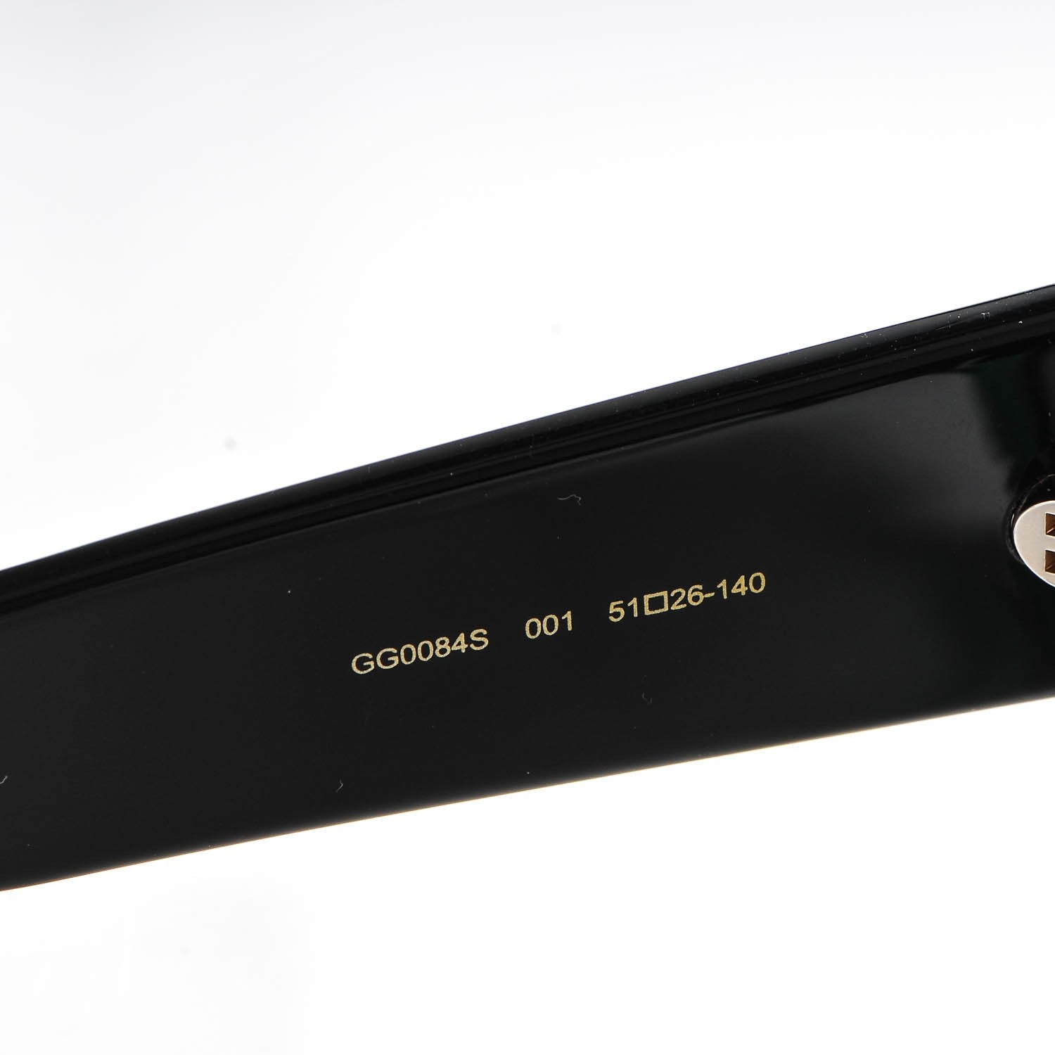 Gucci Acetate Round GG0084S Sunglasses Black Red Green 5 of 7