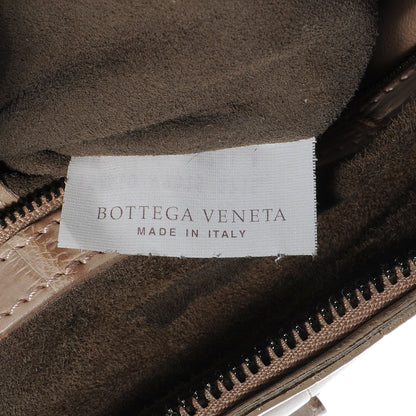 Bottega Veneta Soft Crocodile Bowler Beige 7 of 8