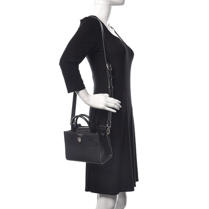 Christian Dior Grained Calfskin Mini Diorever Flap Black 2 of 13
