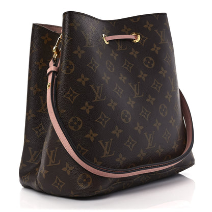 Louis Vuitton Monogram Neonoe MM Rose Poudre 3 of 8