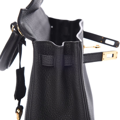 Hermes Togo Kelly Retourne 25 Black 26 of 64
