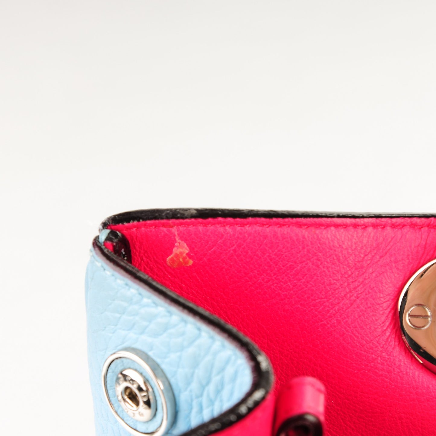 Bullcalf Small Diorissimo Tote Light Blue