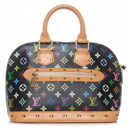 Louis Vuitton Monogram Multicolor Alma Black 1 of 7