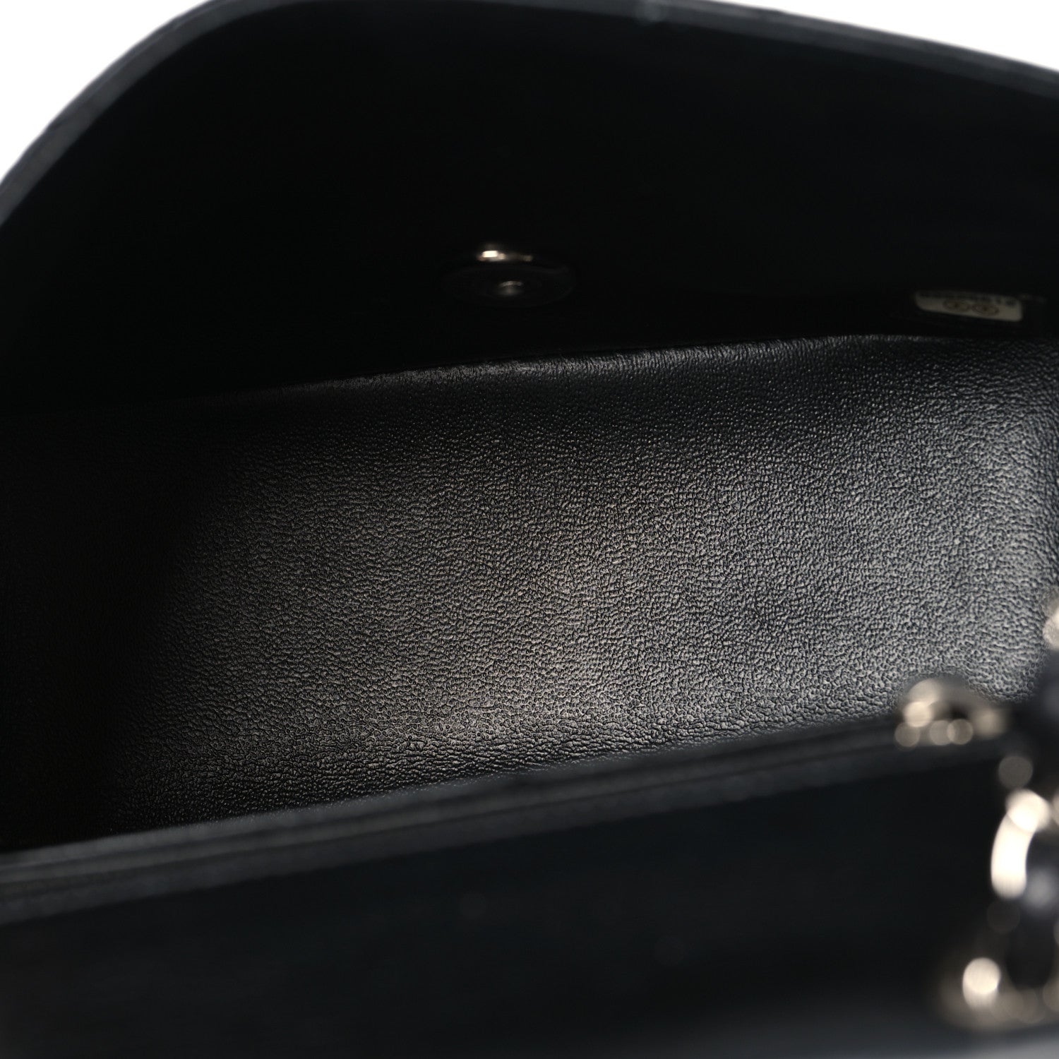 Chanel Lambskin Quilted Mini Square Flap Black 5 of 11