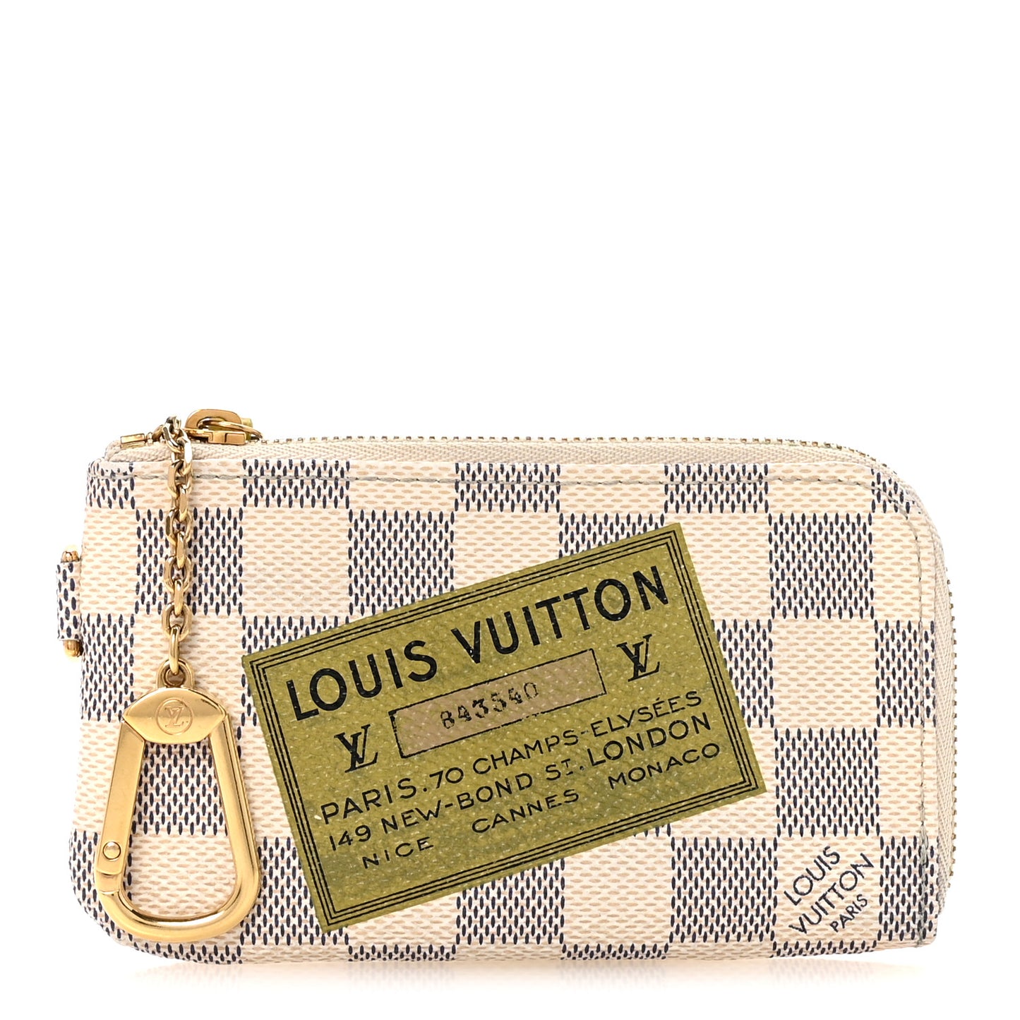 Damier Azur Complice Trunks and Bags Key Pouch