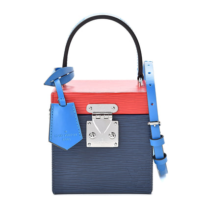 Louis Vuitton Epi Bleecker Box Indigo Coquelicot 1 of 11