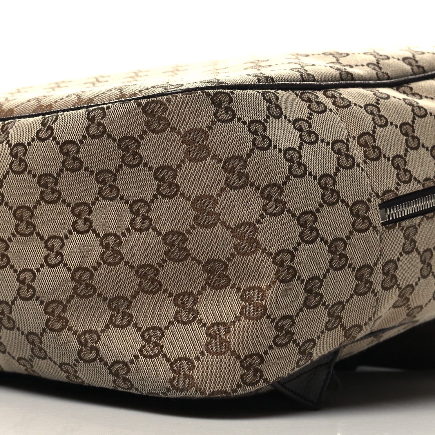 Gucci Monogram Travel Backpack Dark Brown 10 of 10