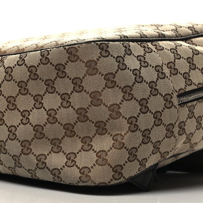 Gucci Monogram Travel Backpack Dark Brown 10 of 10