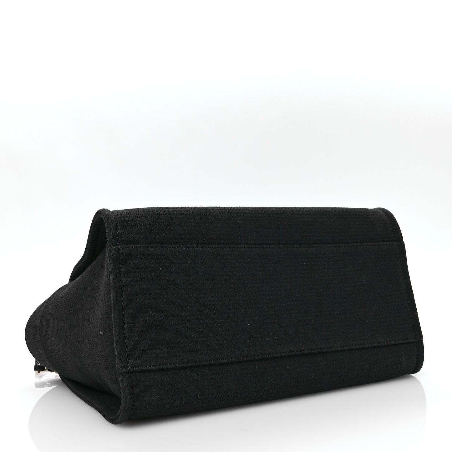 Mixed Fibers Medium Deauville Tote Black