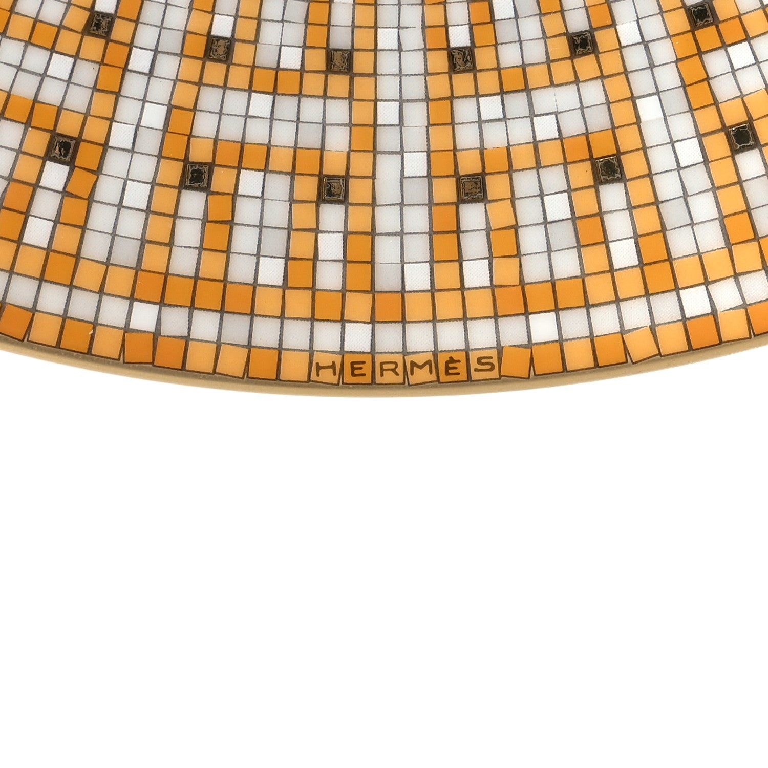 Hermes Porcelain Mosaique au 24 Dessert Plate Set of 2 4 of 6