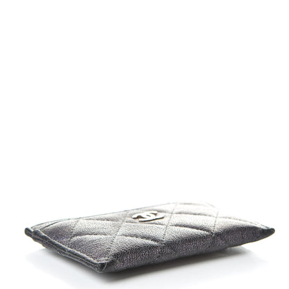 Chanel Iridescent Caviar Quilted Card Holder Black 4 of 9
