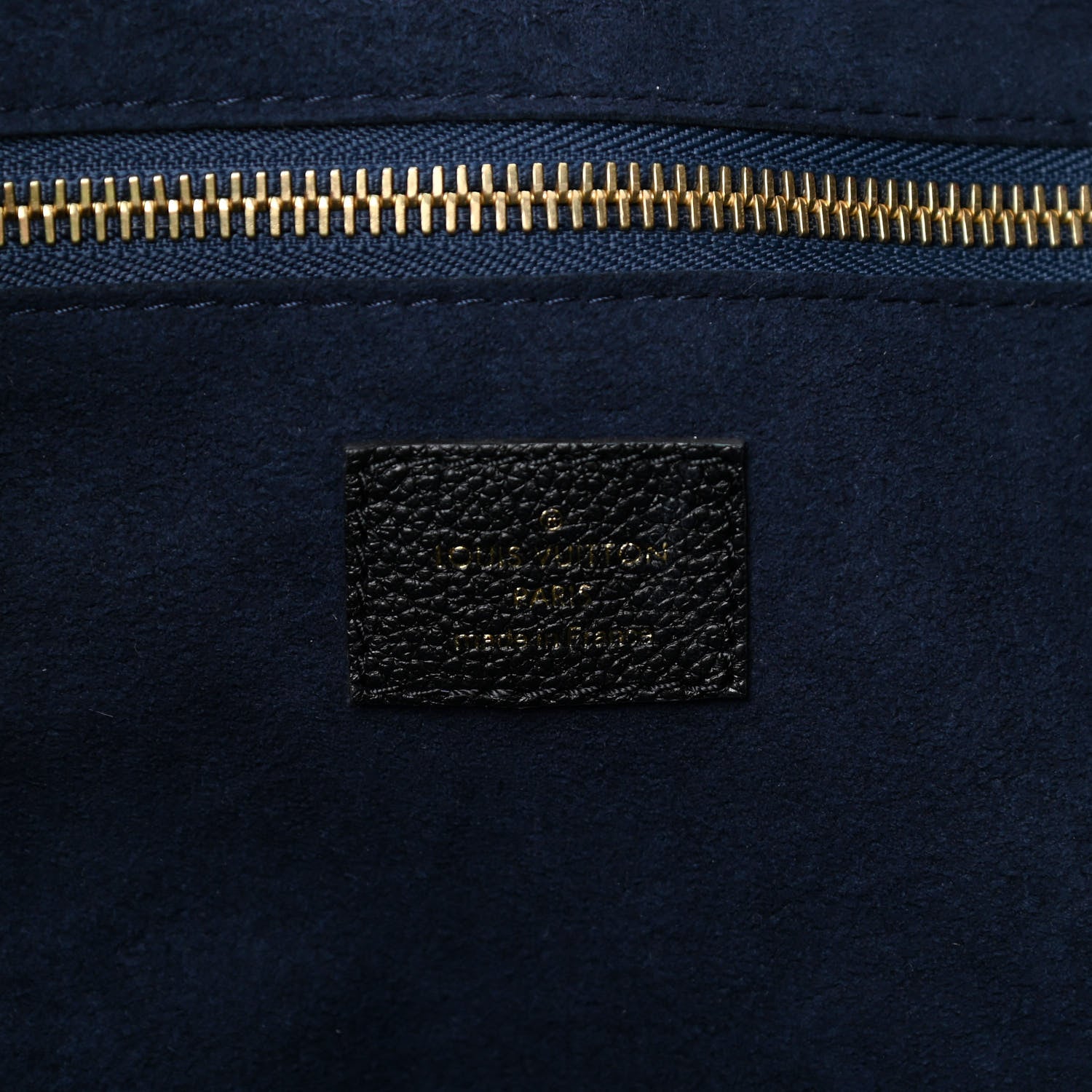 Louis Vuitton Empreinte Monogram Giant Neverfull MM Black 7 of 10