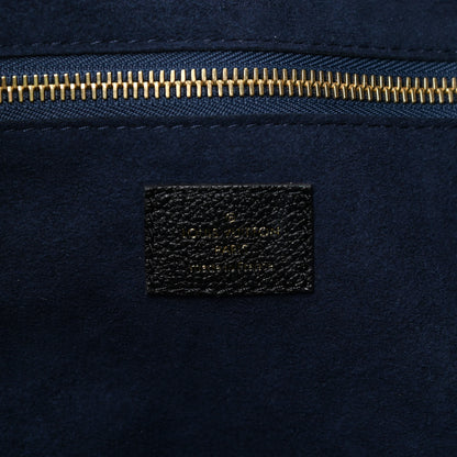 Louis Vuitton Empreinte Monogram Giant Neverfull MM Black 7 of 10