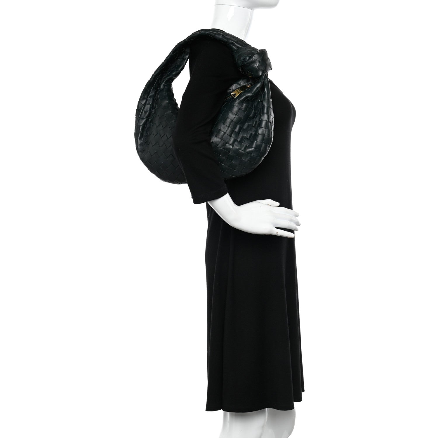 Bottega Veneta Nappa Intrecciato Teen Jodie Hobo Inkwell 2 of 10