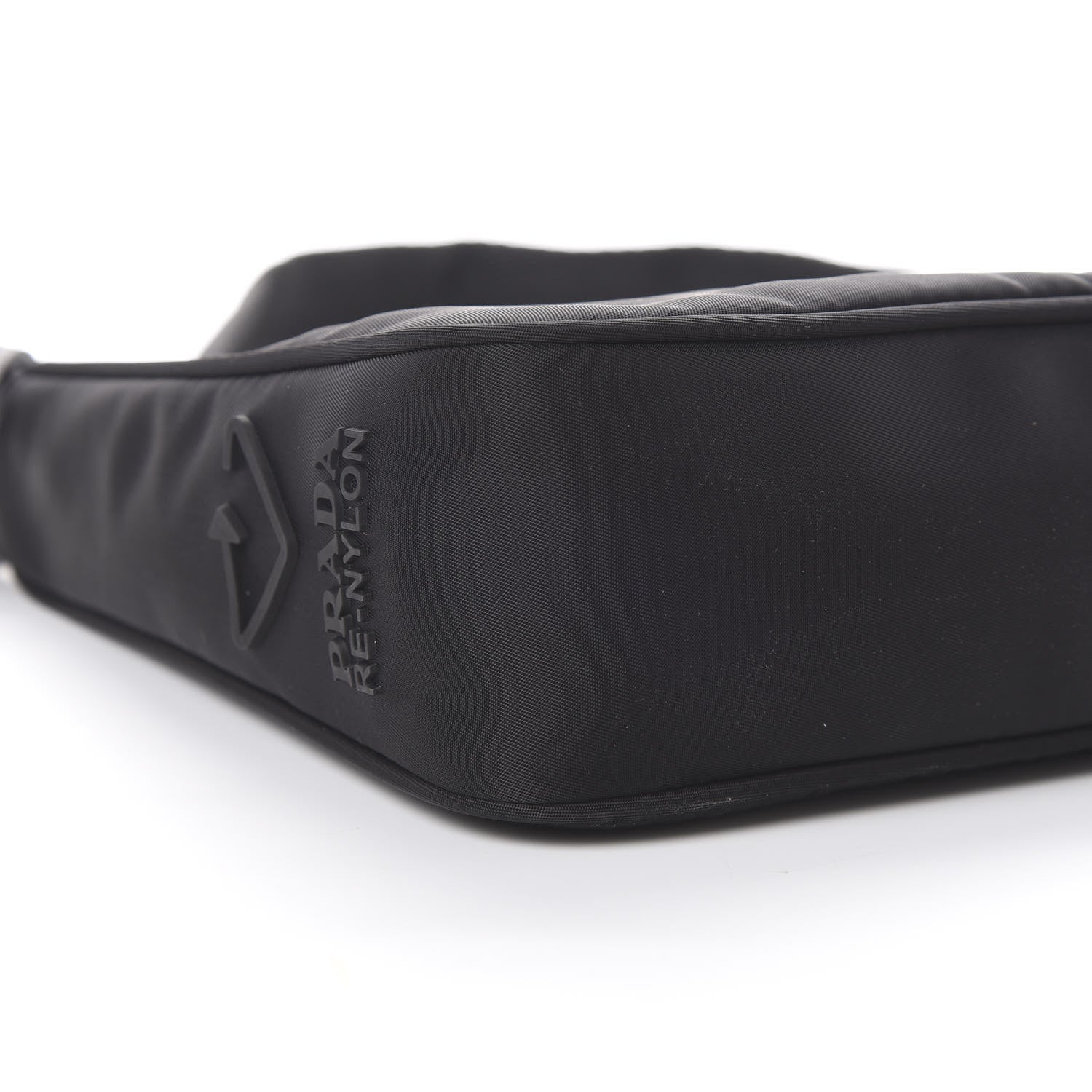 Prada Tessuto Nylon Mini Re-Edition 2000 Bag Black 9 of 10