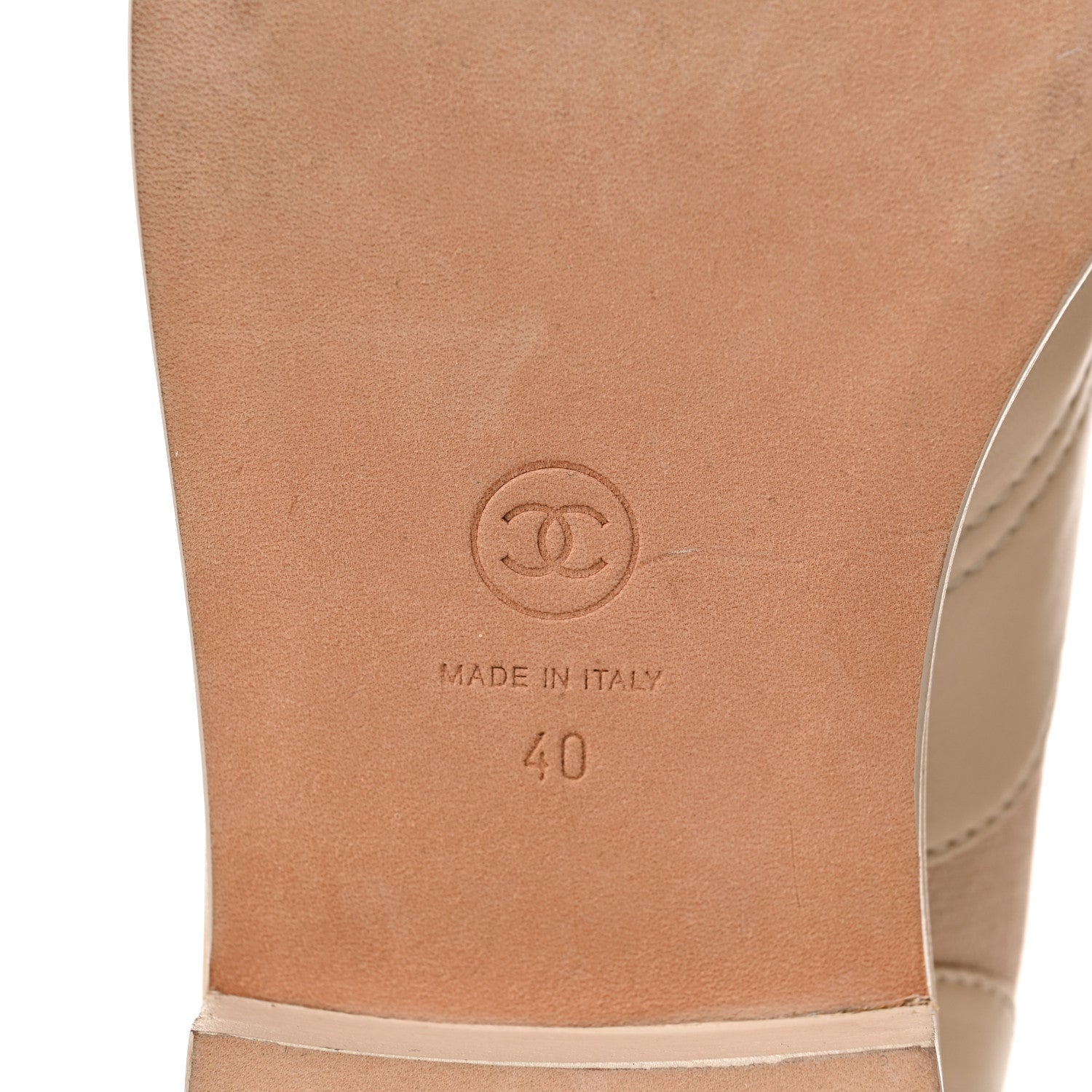 Chanel Lambskin Canvas Short Boots 40 Black Beige 6 of 9