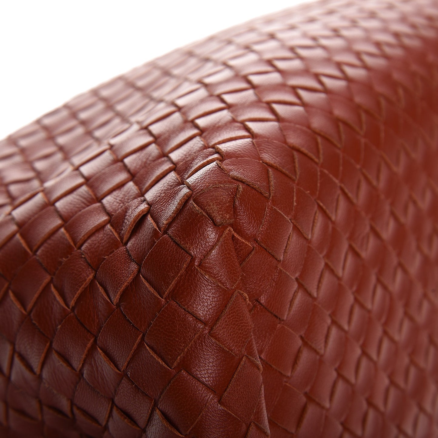 Nappa Intrecciato Milano Tote Brique