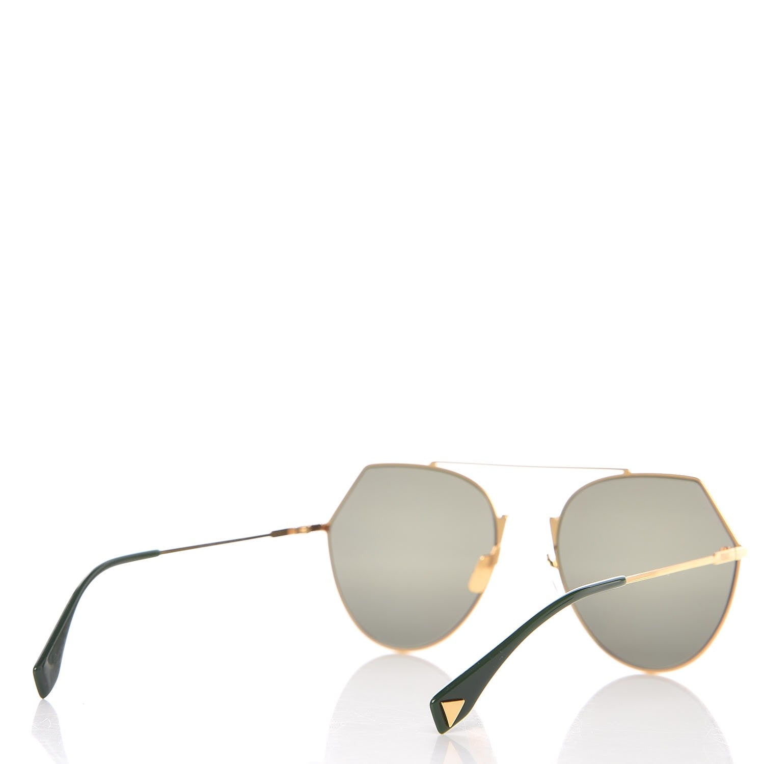Fendi Metal Geometric Sunglasses FF 0194/S Gold 4 of 7
