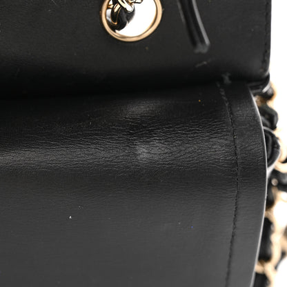 Chanel Patent Quilted Medium Double Flap Black 14 of 15