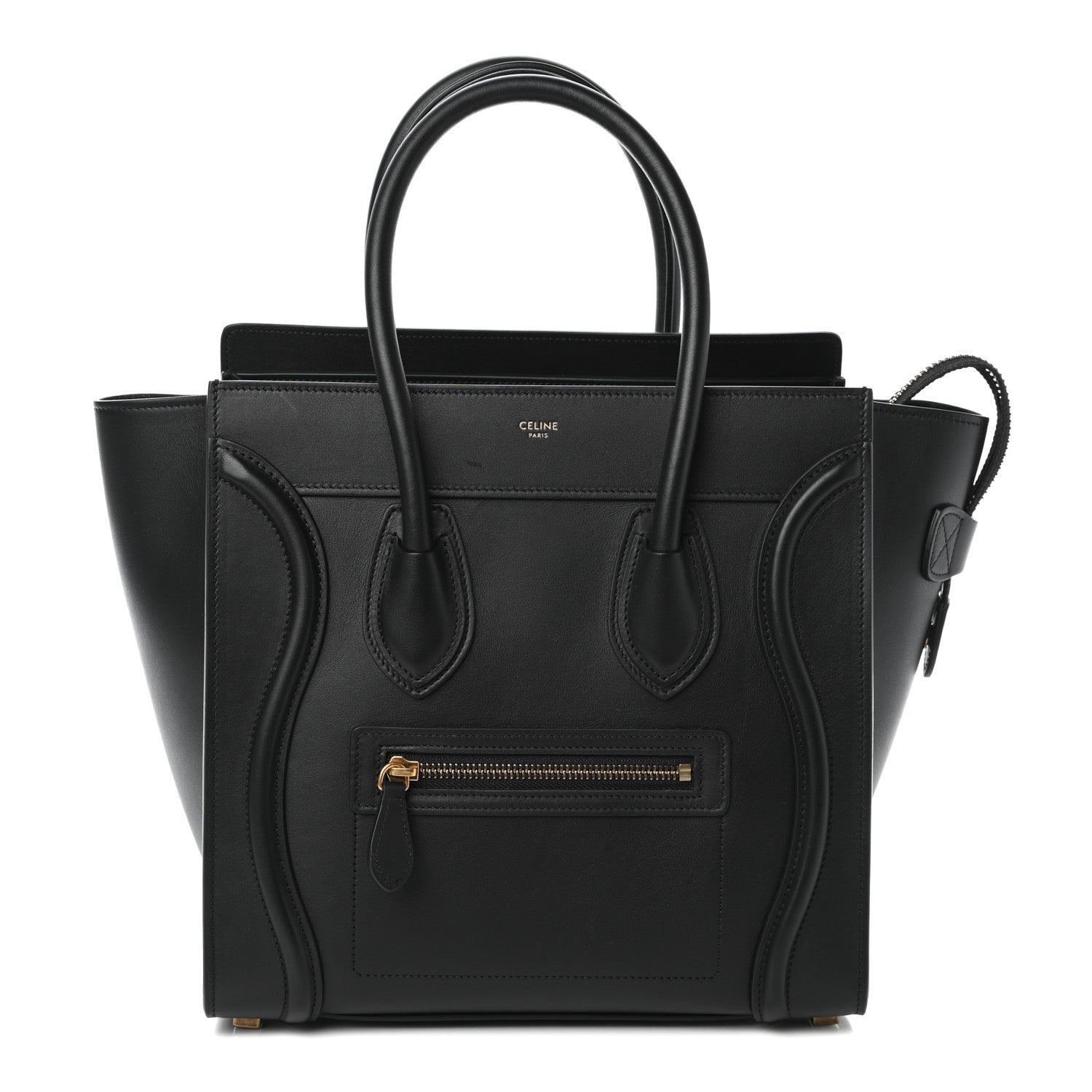 Celine Smooth Calfskin Micro Luggage Black 1 of 9