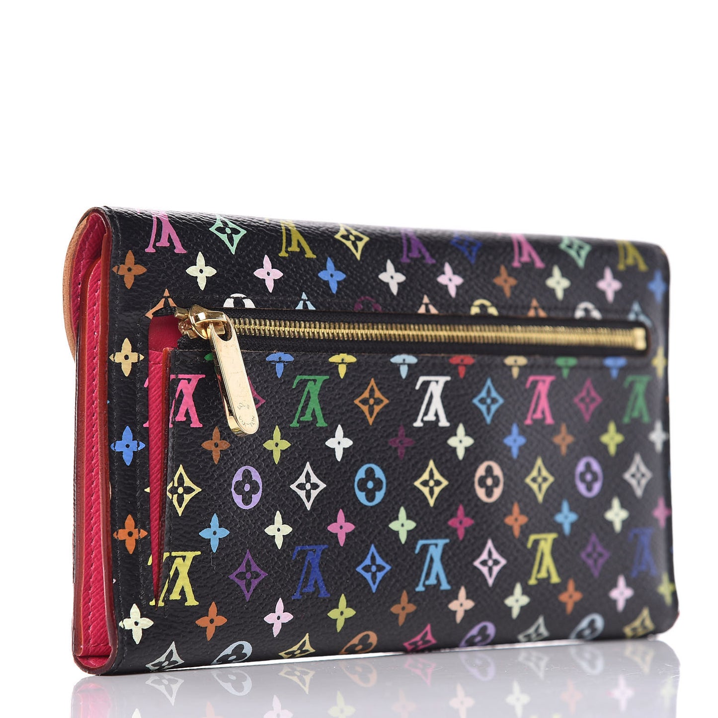 Monogram Multicolor Eugenie Wallet Black Grenade