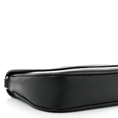 Gucci Pebbled Calfskin Medium Soho Flap Crossbody Black 9 of 10