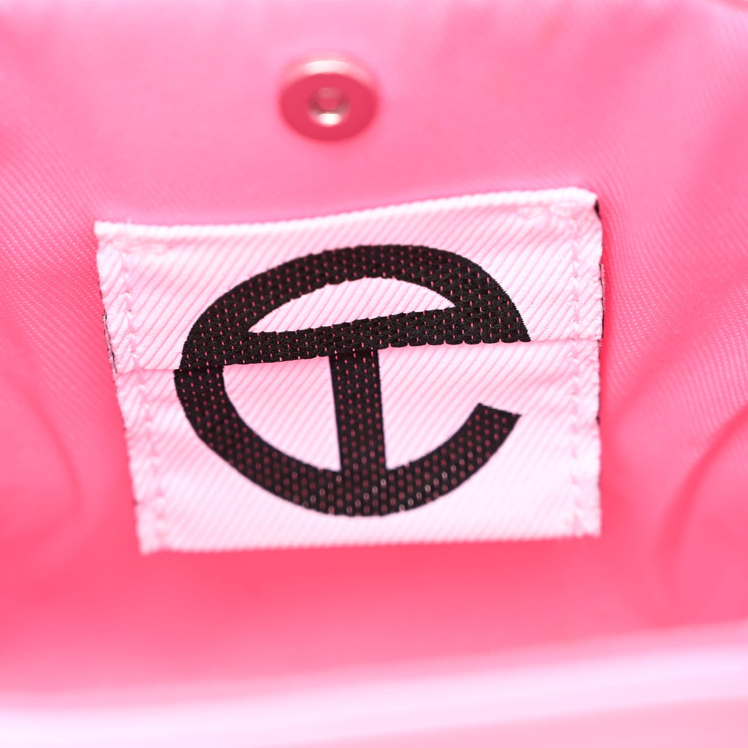 Telfar Vegan Leather Small Shopping Bag Bubblegum 6 of 9