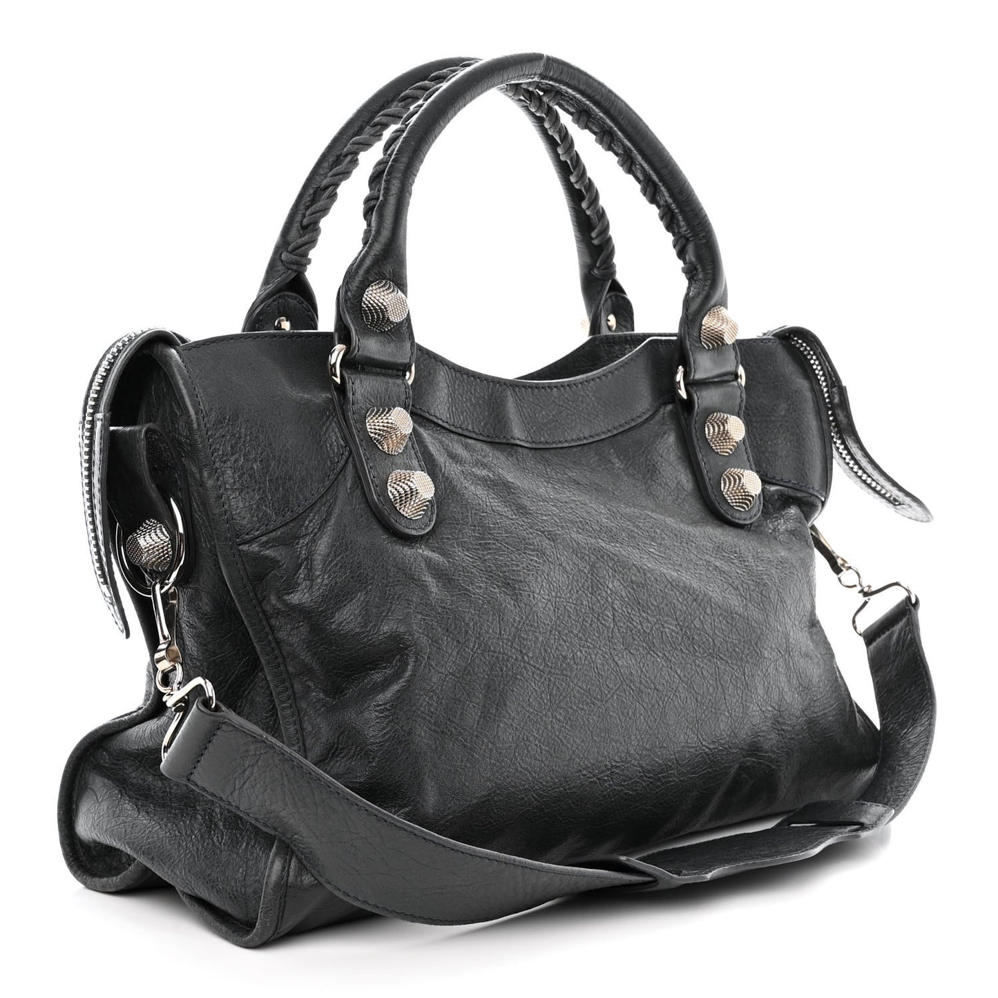 Agneau Giant 21 Silver Hardware City Anthracite