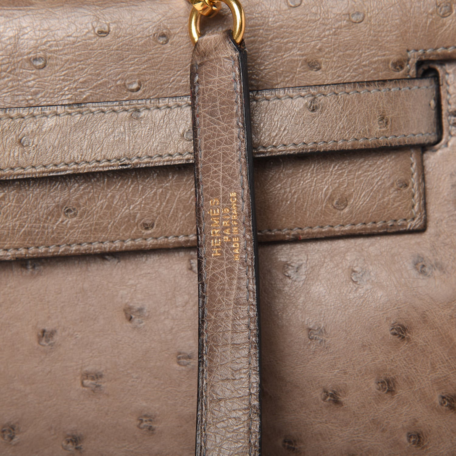 Hermes Ostrich Kelly Sellier 35 10 of 13
