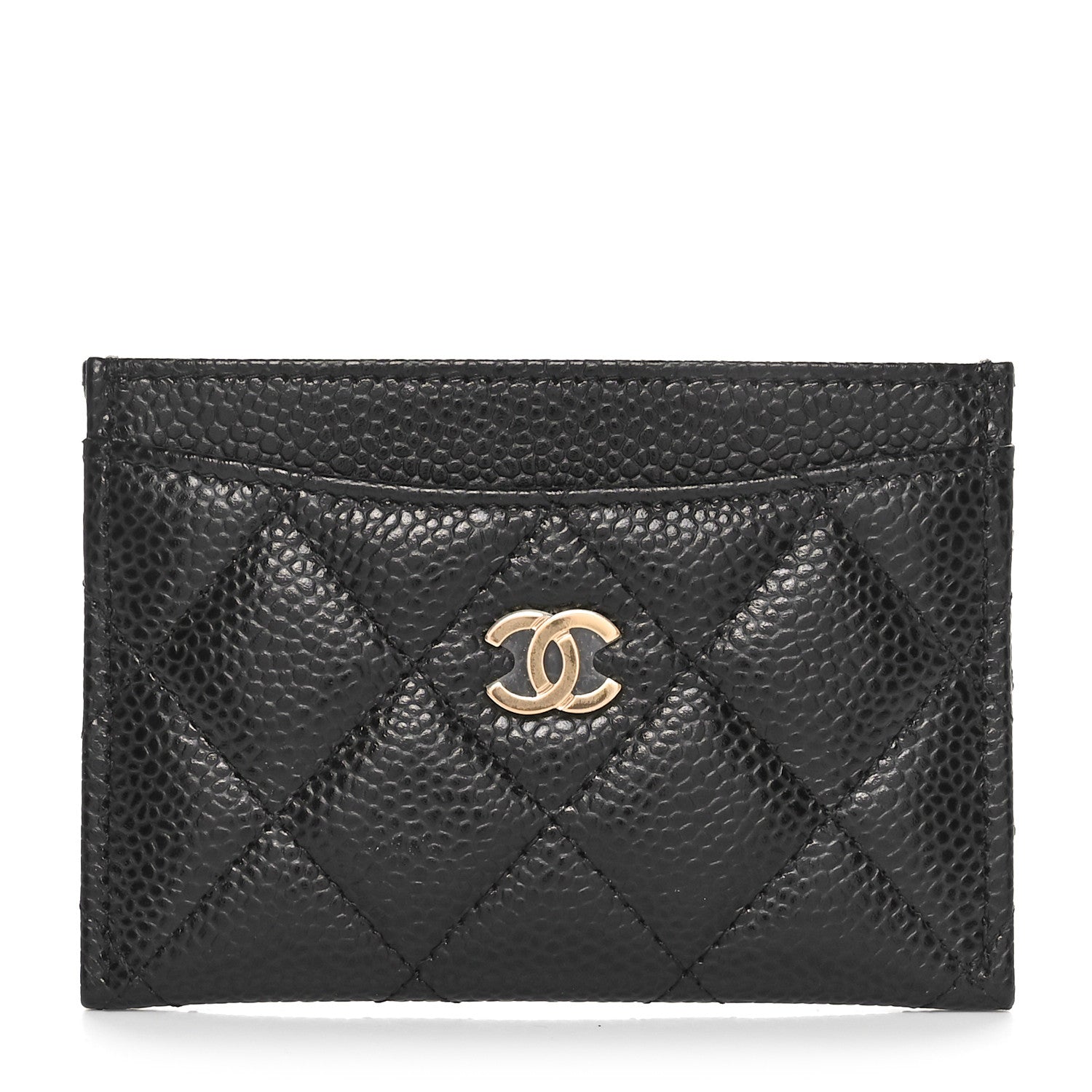 Chanel Caviar Quilted Card Holder Black 1 of 9