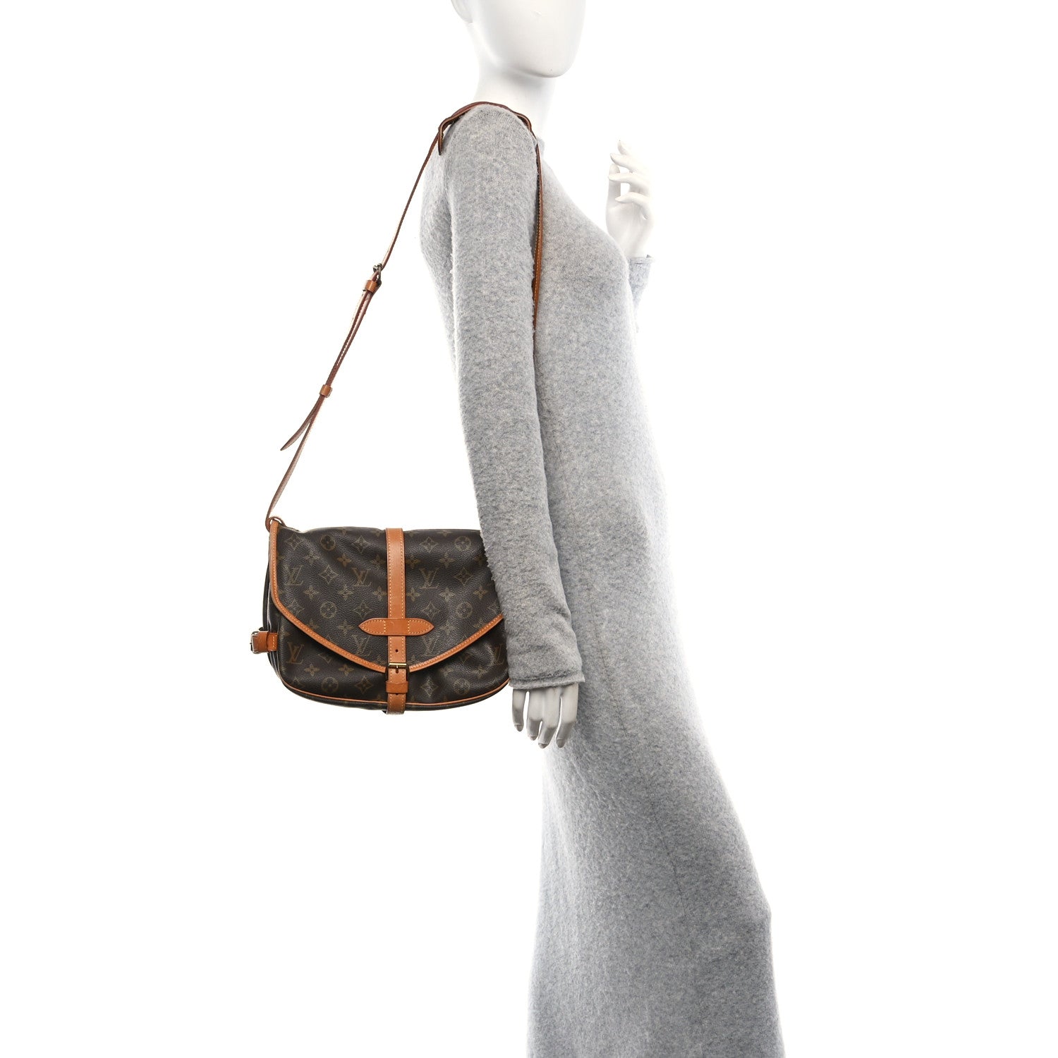 Louis Vuitton Monogram Saumur 30 3 of 15