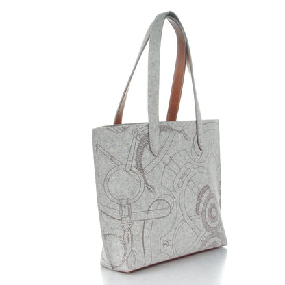 Hermes Felt Eperon d'Or Carrimi Tote MM 3 of 14