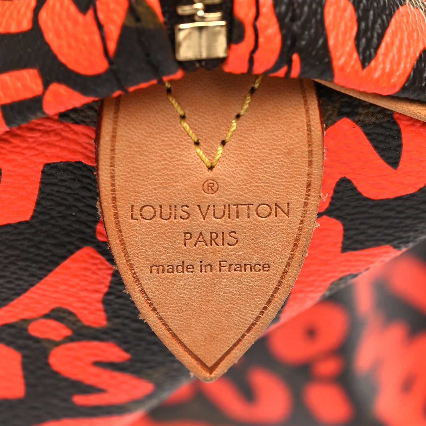 Monogram Graffiti Speedy 30 Orange