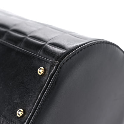 Chanel Lambskin Chocolate Bar Quilted Bag Black 9 of 24