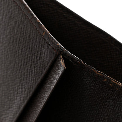 Louis Vuitton Damier Ebene Porte-Monnaie Billets Tresor Wallet 8 of 13