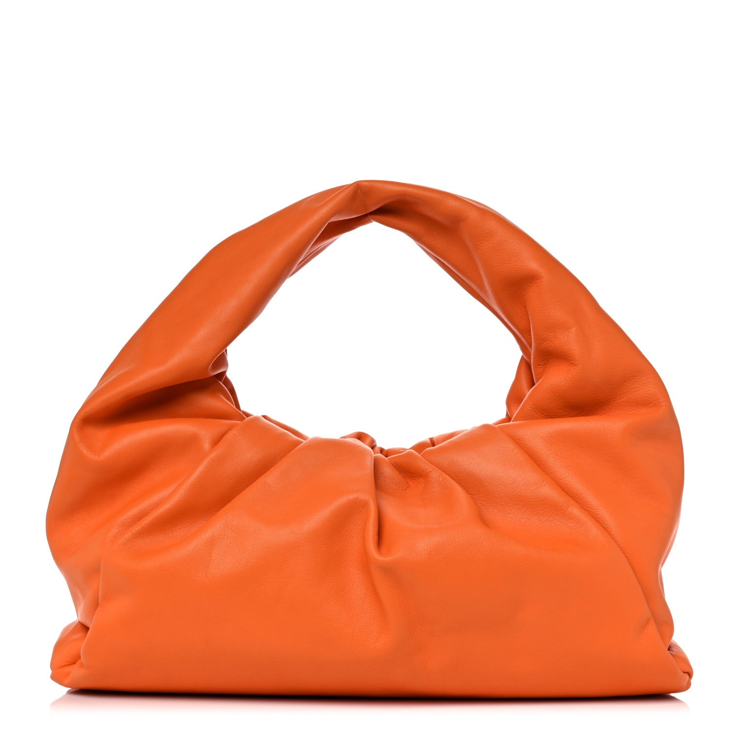 Bottega Veneta Smooth Butter Calfskin Small The Shoulder Pouch Light Orange 1 of 9
