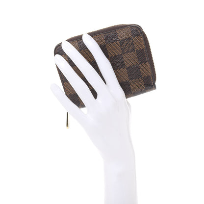 Louis Vuitton Damier Ebene Zippy Coin Purse 2 of 9