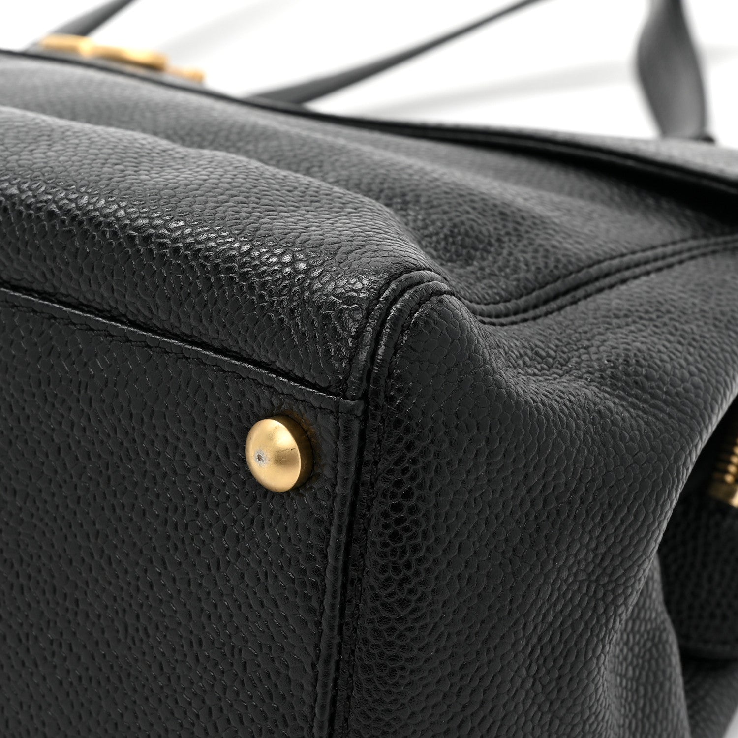 Chanel Caviar CC Shoulder Bag Black 12 of 12