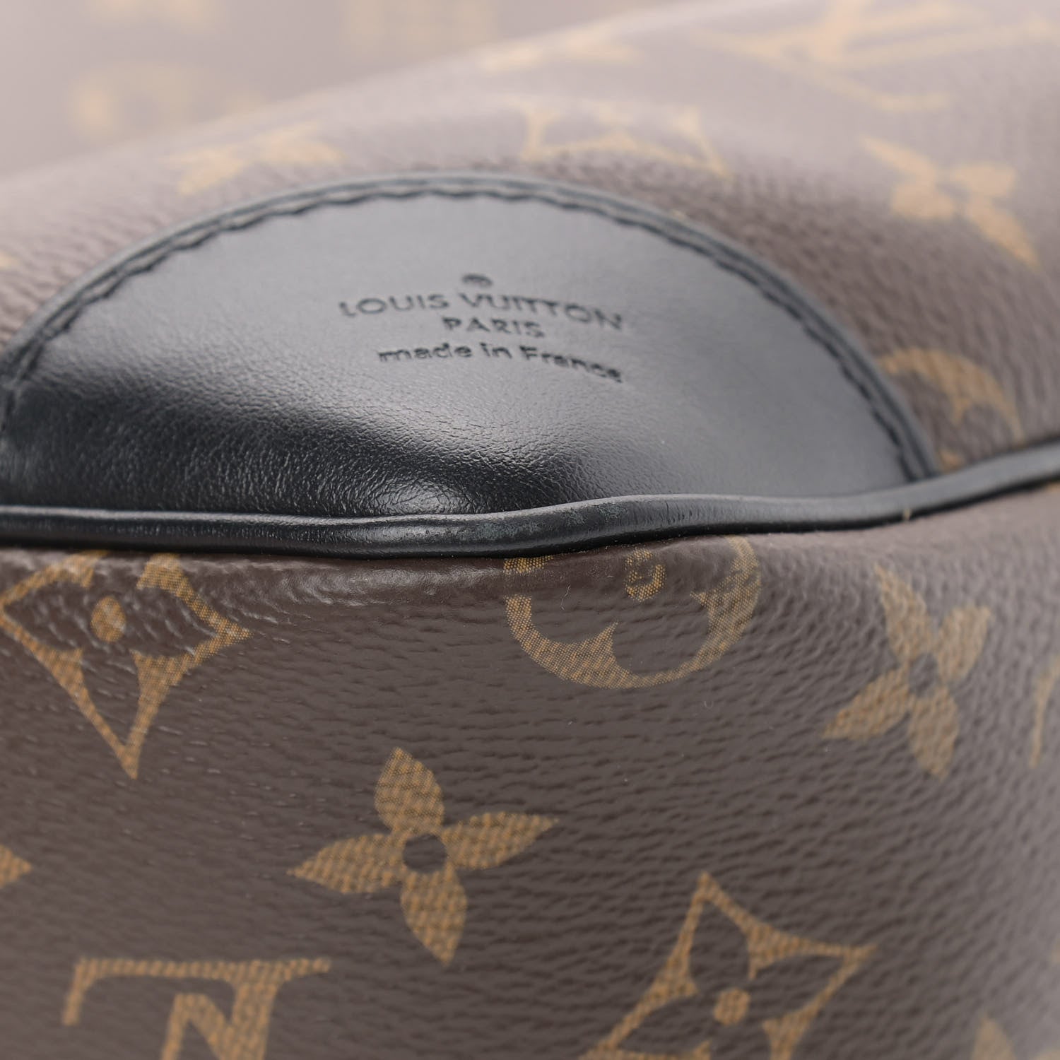 Louis Vuitton Monogram Odeon MM Black 9 of 16