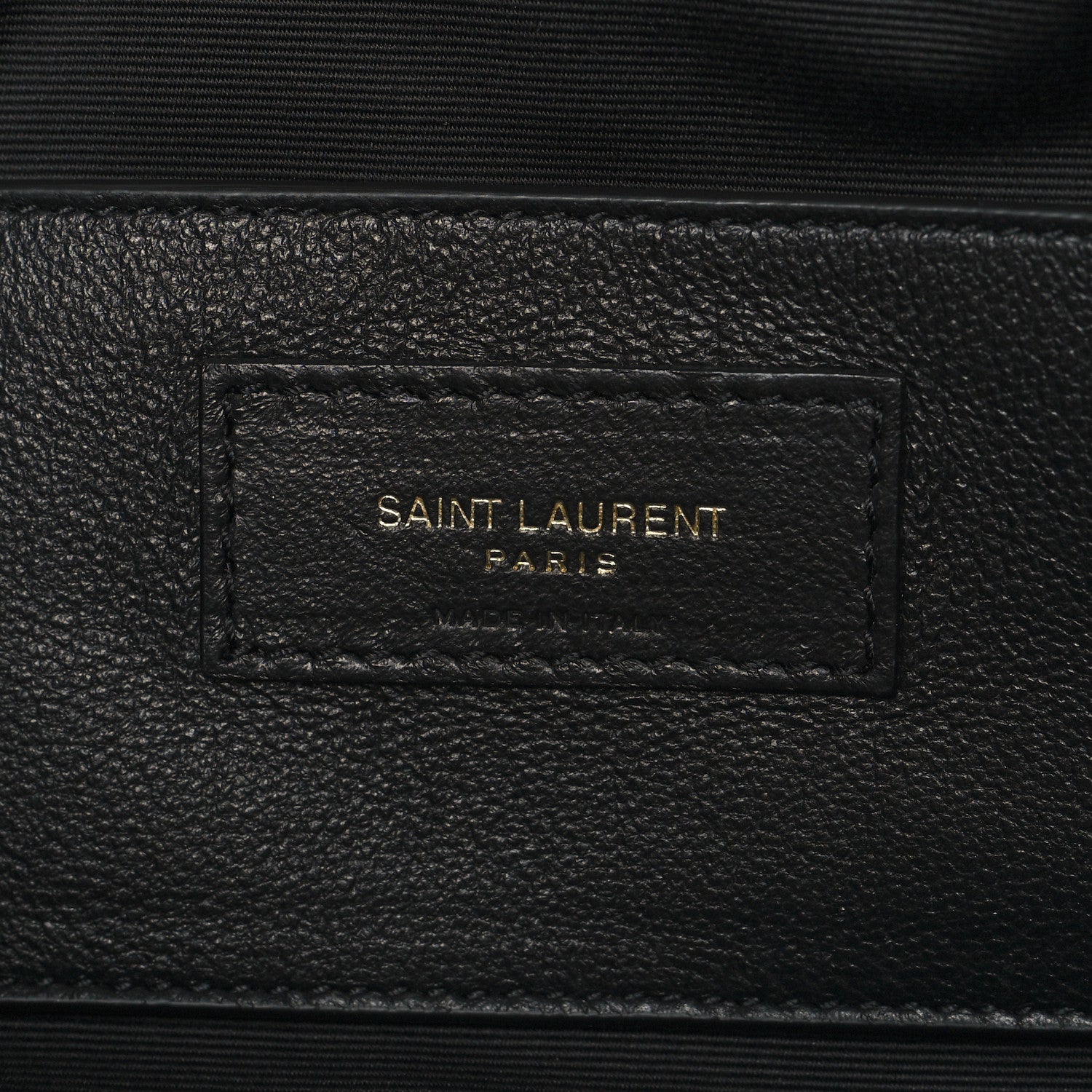 Saint Laurent Lambskin Quilted Maxi Icare Shopping Tote Black 8 of 12
