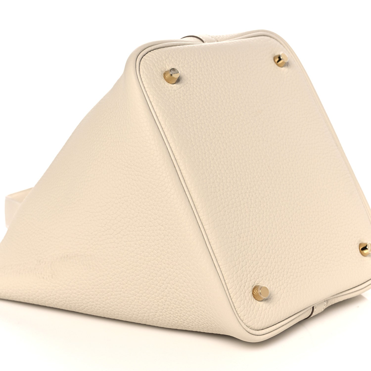Hermes Taurillon Clemence Picotin Lock 22 MM Craie 8 of 10
